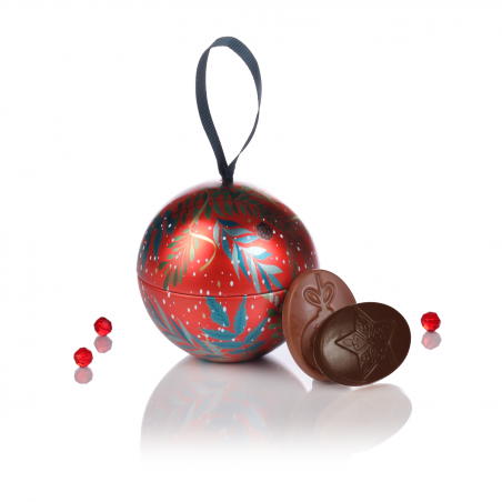 Boule de Noël garnie de...