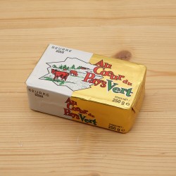 Beurre doux Au cœur du Pays Vert 250g