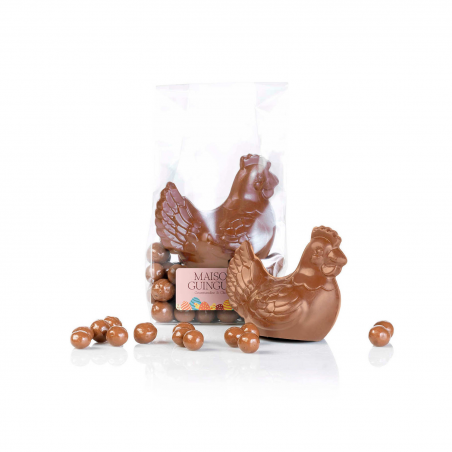 Cocotte au chocolat au lait