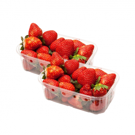 Barquettes de fraises x2