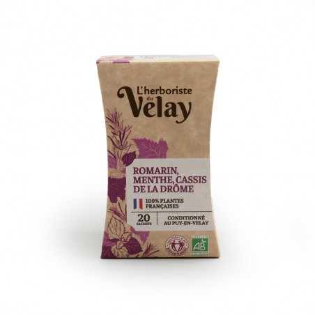 Infusion bio romarin menthe...
