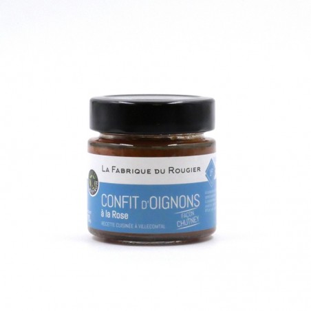 Confit d'oignon à la rose