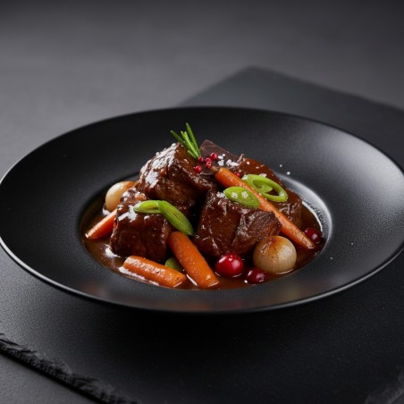 Civet de chevreuil sauce...