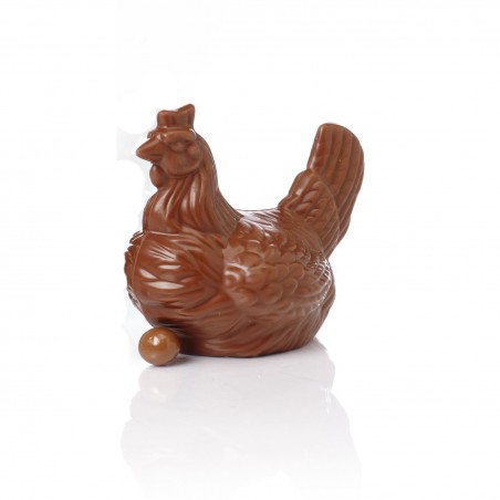 Poulette au chocolat au lait