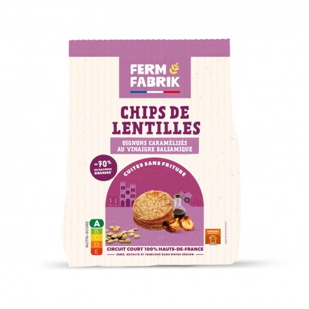 Chips de lentilles - oignon...