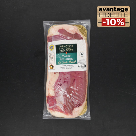 Magret de canard cru sous...