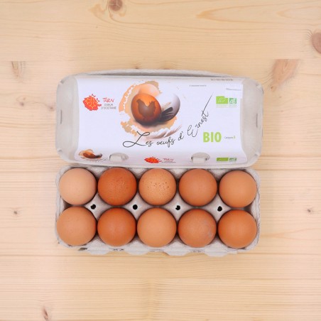 10 œufs de poule
