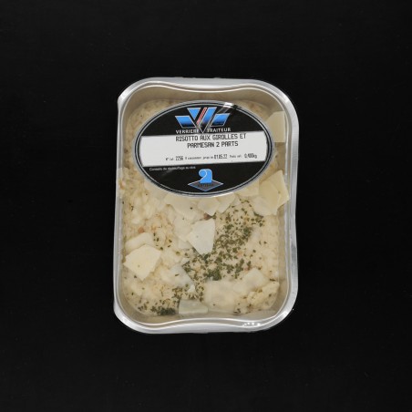 Risotto aux girolles et parmesan