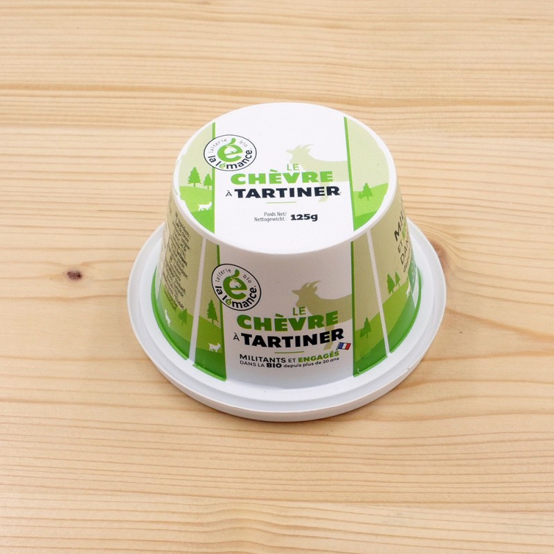 Tartinade au lait de chèvre bio