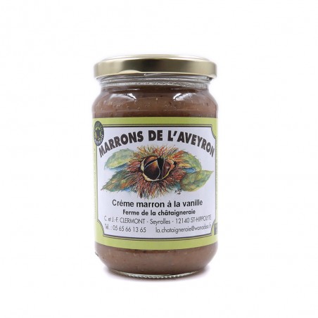 Crème de marron à la vanille 350g