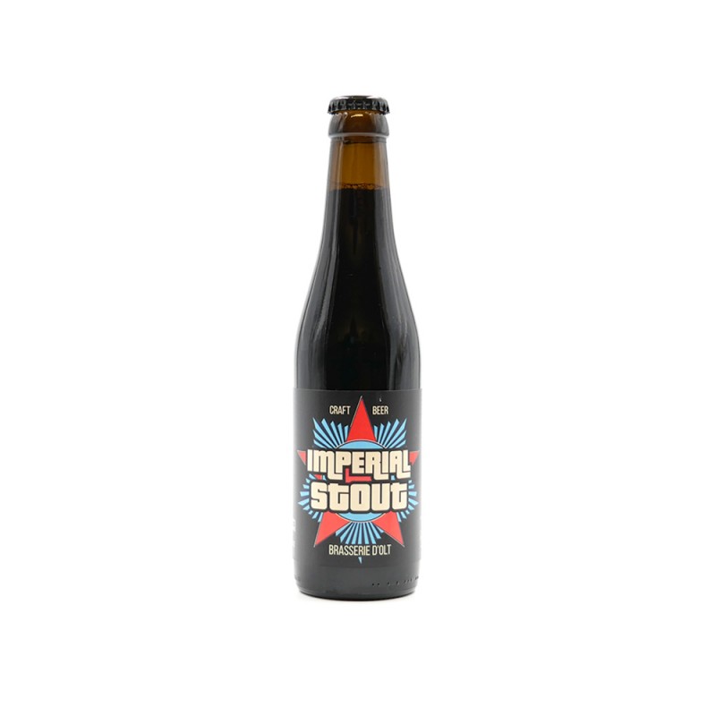 Bière bio Impérial Stout noire