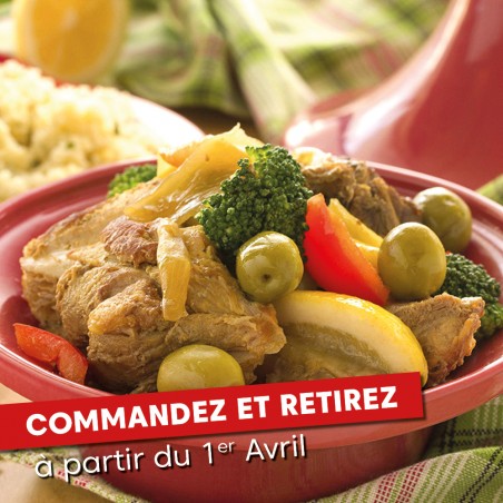 Tajine d’agneau aux citrons...