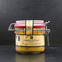 Foie gras entier de canard 180g Abbaye de Clary