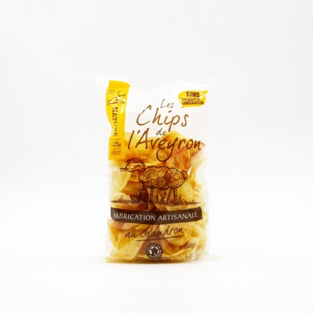 Chips artisanales de l'Aveyron nature