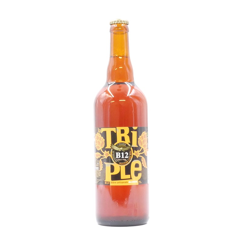 Bière B12 triple 75cl