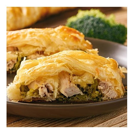 Feuilleté poulet aux morilles