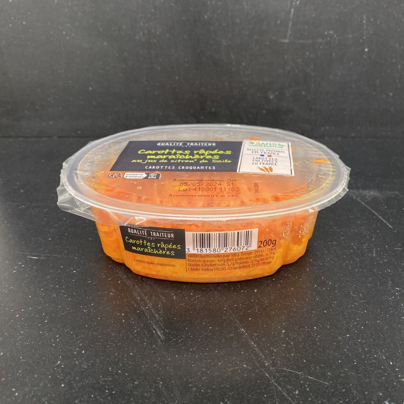 Carottes rappées Carottes rappées