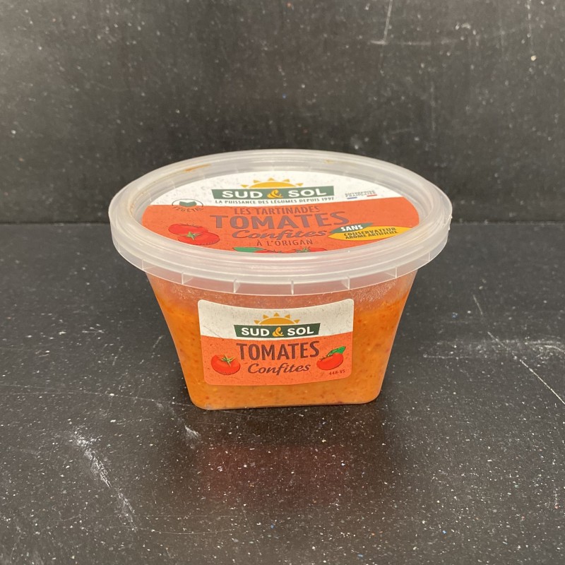 Tartinade de tomates confites