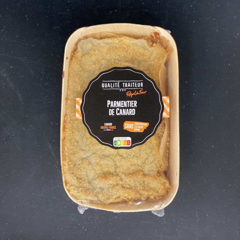 Parmentier de canard