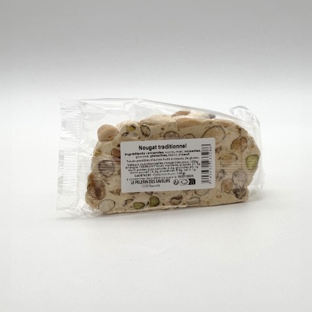 Part de nougat nature