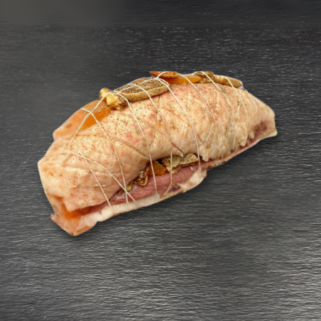 Rôti de magret aux fruits secs