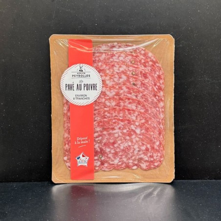 Chiffonnade de pavé au poivre