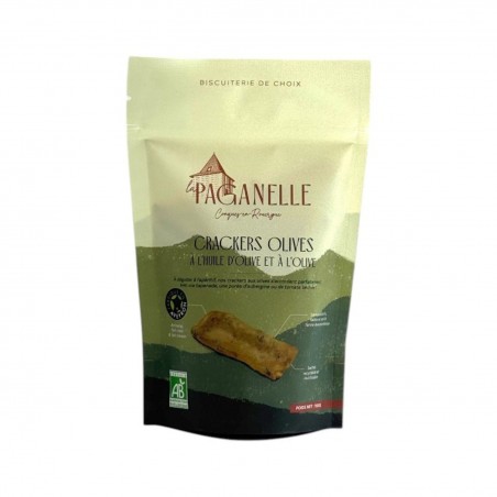 Crackers aux olives