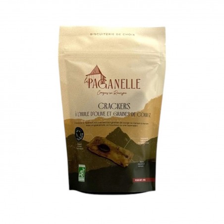 Crackers aux graines de courge