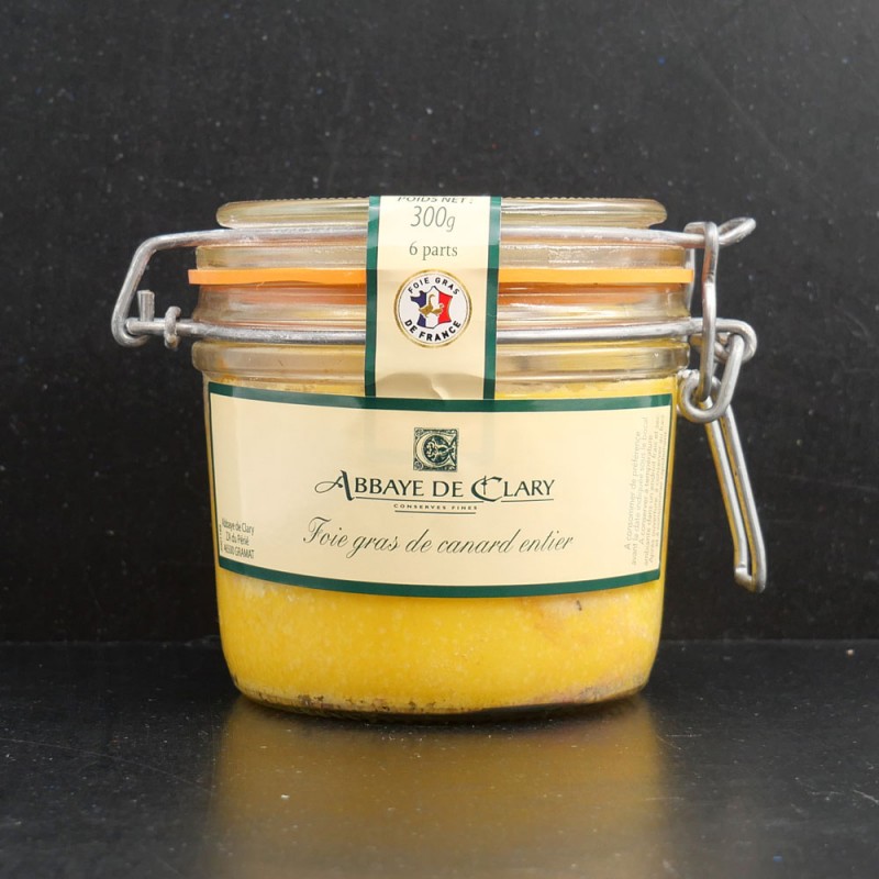Foie gras entier de canard de Clary