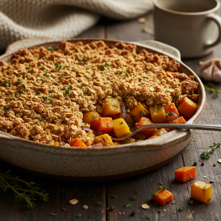 Crumble de légumes de Noël...