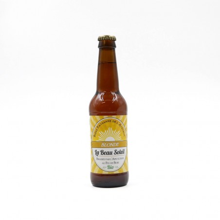 Bière blonde au miel bio
