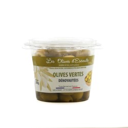 Olives vertes dénoyautées